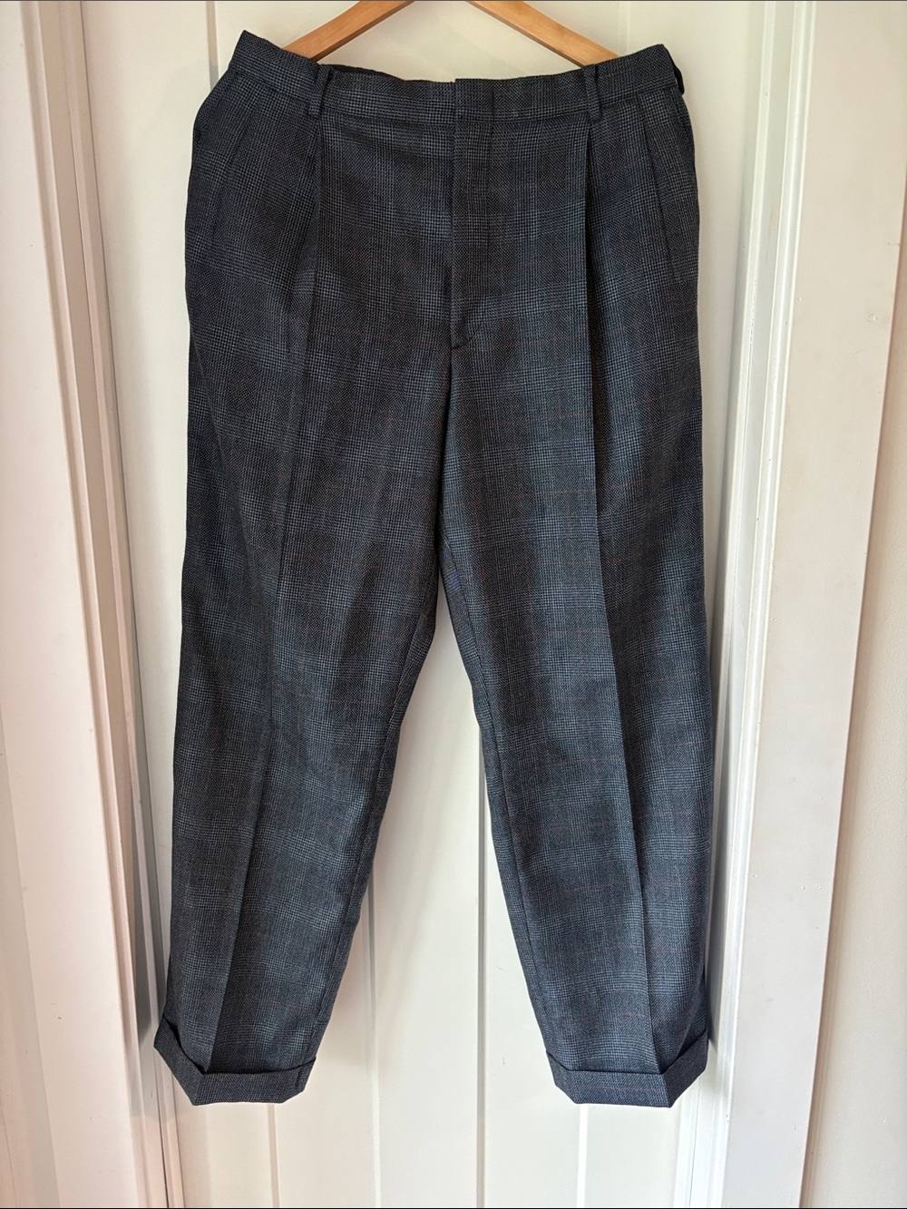 VTG SANSABELT wool blend Pleated Trousers